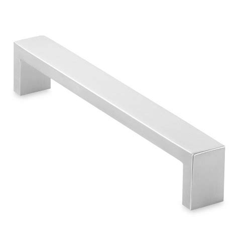 Cauldham Solid Stainless Steel Cabinet Hardware Square Pull 